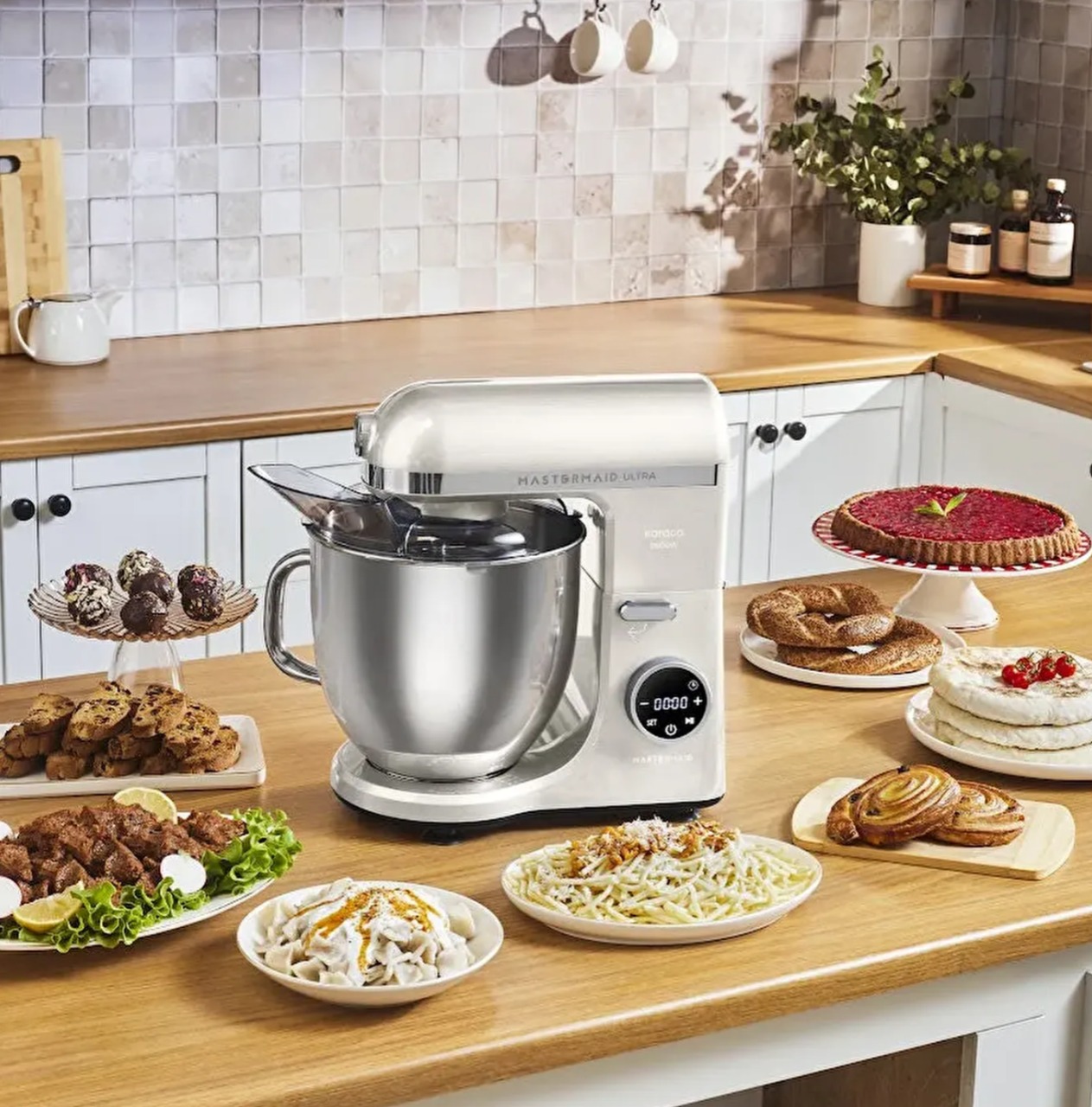 Karaca Stream Bone Saturn 24 Parça 6 Kişilik Yemek Takımı Platin